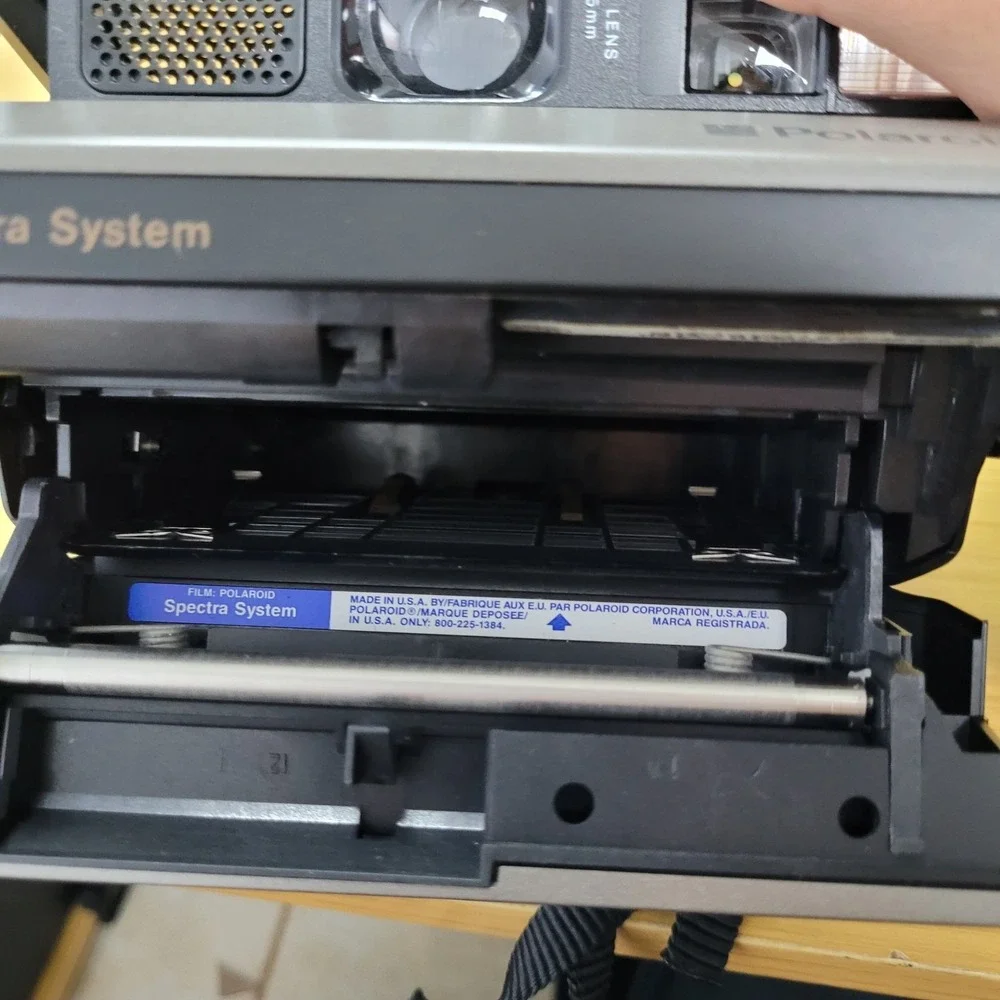 Vintage Polaroid Spectra System Instant Camera‎ w/Receiver and Transmitter